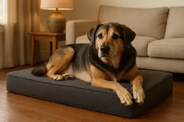 Por Que Camas De Espuma São Mais Confortáveis Para Cães Grandes